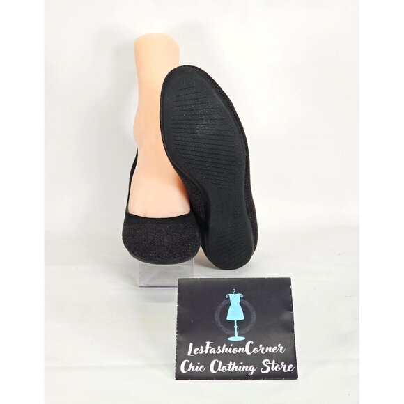 Allbirds Women's Dark Gray TB Tree Breezers Knit Slip On Flats Shoe Sz 9.5  176 - Picture 4 of 16